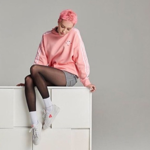 NWT Adidas Valentine's Day pullover Sweater GK7169 - Picture 6 of 8